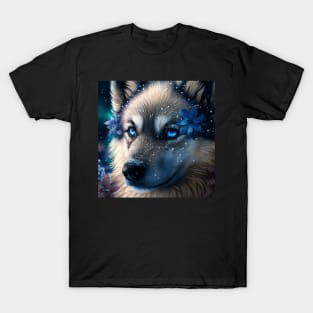 Dazzling Wolfdog Puppy T-Shirt